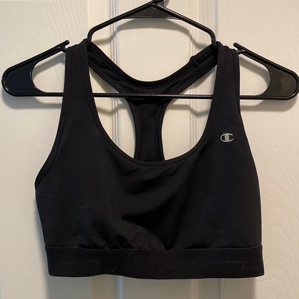 2/$8 Large Black Champion Sports Bra